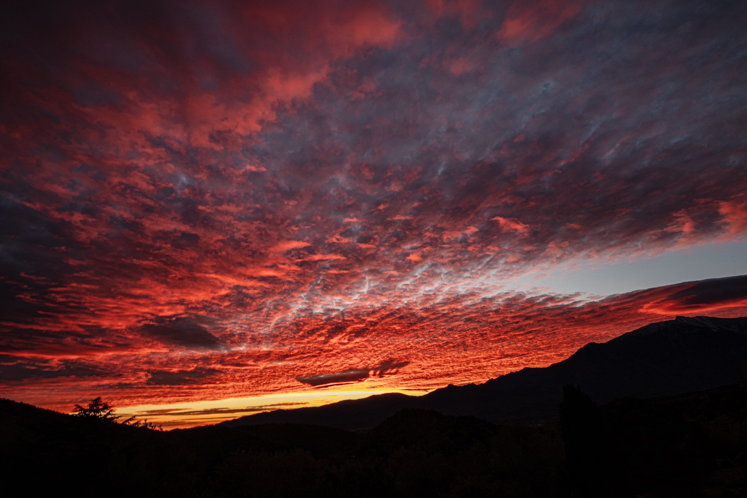 Winter Sunrise in the Pyrenees